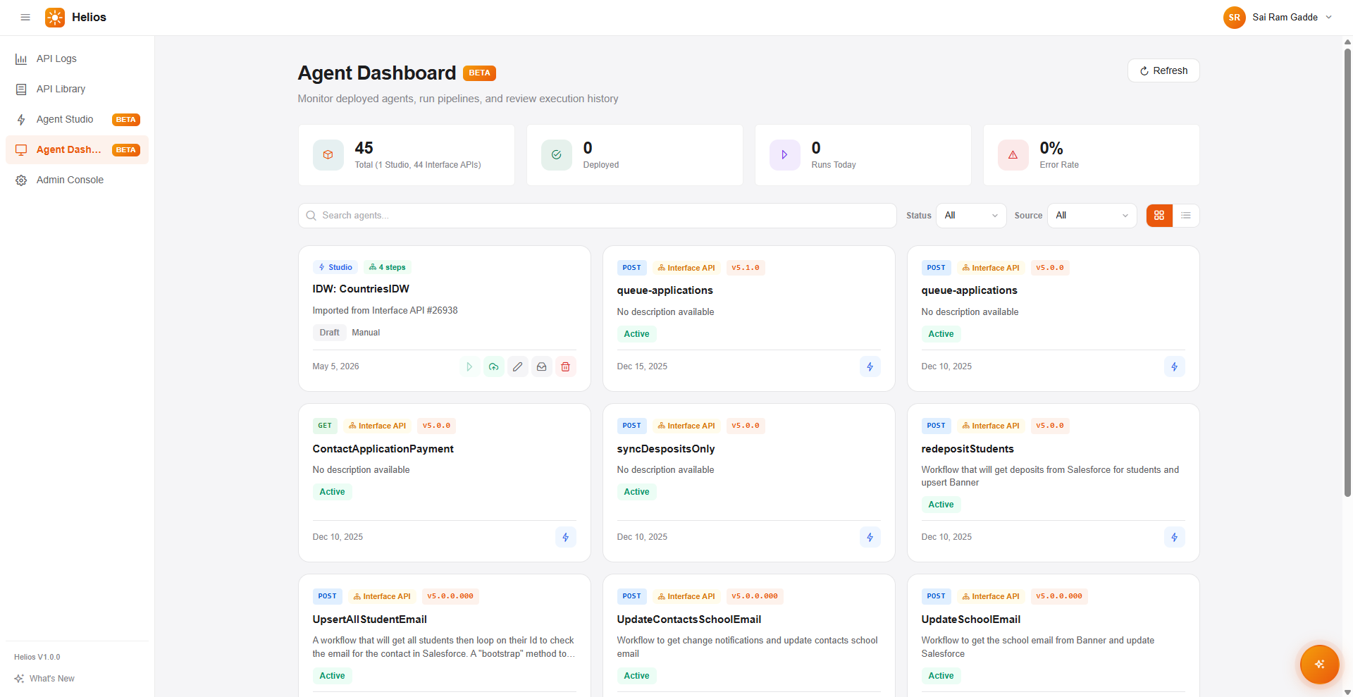 A control room for every agent you ship